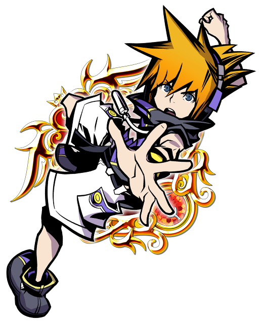 [view Full Artwork] - World Ends With You Key Art 2 - (640x640) Png ...